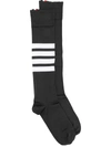 THOM BROWNE 4-BAR STRIPE SOCKS