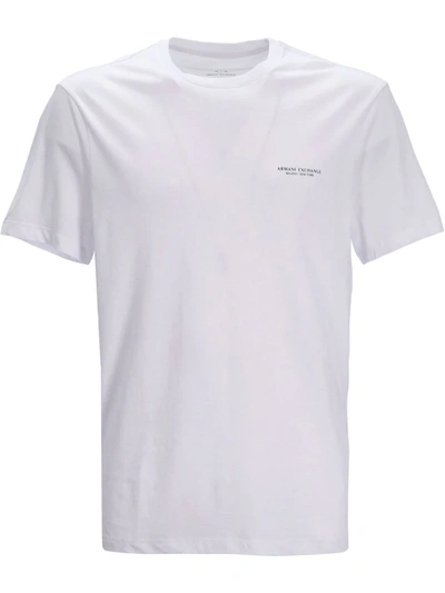 Armani Exchange Logo-print T-shirt In 白色