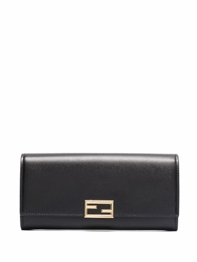 Fendi Women's  Black Other Materials Wallet