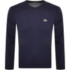 LACOSTE LACOSTE LONG SLEEVED T SHIRT NAVY