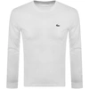 LACOSTE LACOSTE LONG SLEEVED T SHIRT WHITE