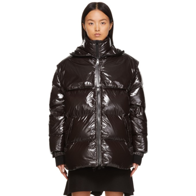 BOTTEGA VENETA DOWN SHINY PUFFER JACKET