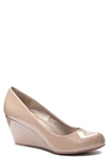 Cl By Laundry Nima Wedge Pump In Nude