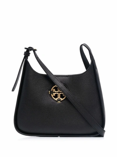 Tory Burch Women's Black Leather Shoulder Bag