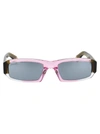 Jacquemus Les Lunettes Altù Acetate Sunglasses In Multi Pink