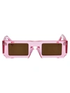 Jacquemus Les Lunettes Soleil Acetate Sunglasses In Multi Pink