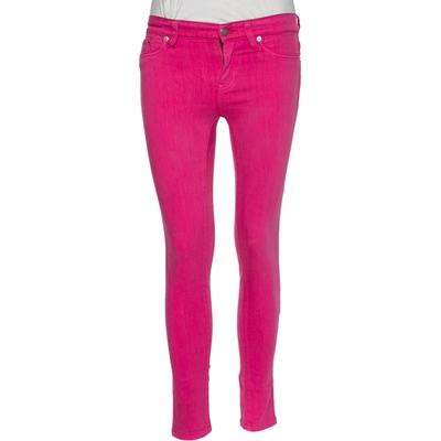 Pre-owned Ralph Lauren Pink Denim Jeans S