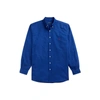 Polo Ralph Lauren Garment-dyed Oxford Shirt In Sporting Royal