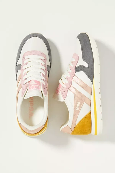 Gola Daytona Quadrant Sneakers In Pink