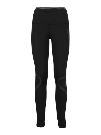 Adidas By Stella Mccartney Recycled Polyester Leggings In Black