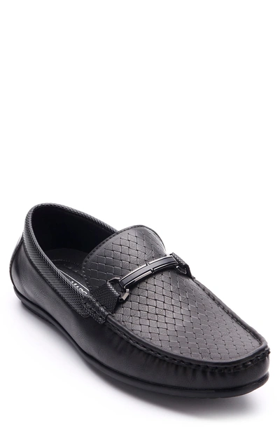Aston Marc Men's Buckle Driving Shoes In Black