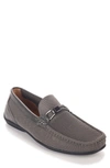 Aston Marc Men's Moccasin Knit Driving Shoes In Grey