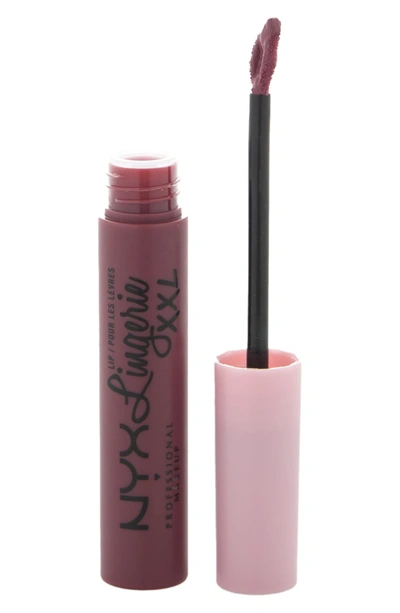 Nyx Cosmetics Cosmetics Lip Lingerie Xxl Matte Liquid Lipstick In Bust Ed