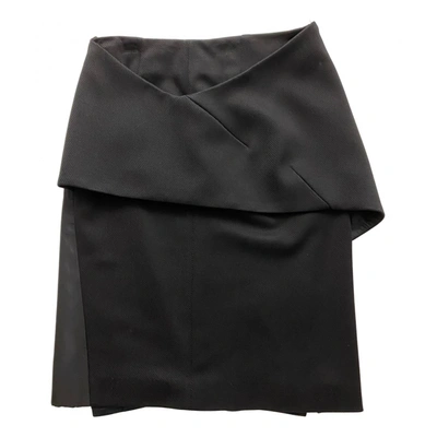 Pre-owned Balenciaga Mini Skirt In Black