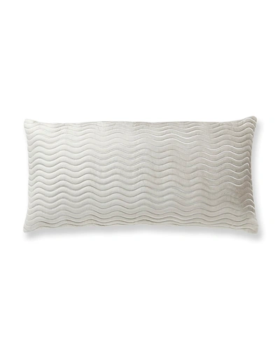 Callisto Home Taylor Wave Standard Sham In Silver