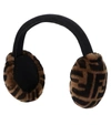 FENDI FF WOOL EAR MUFFS,P00615566