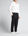 Eton Contemporary Fit Jersey Shirt In White