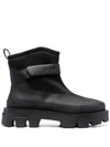 Misbhv Ridged-sole Boots In 黑色