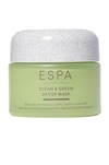 Espa Active Nutrients Clean & Green Detox Mask In N,a