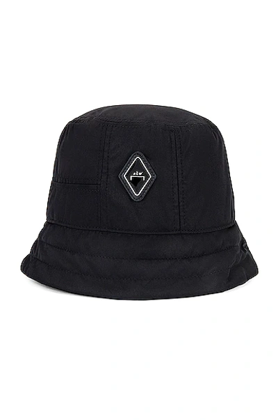 A-cold-wall* Black Essential Bucket Hat In Nero