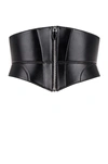 ALAÏA LARGE ZIP BUSTIER BELT,ALIA-WA30