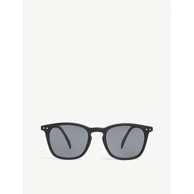 Izipizi Mens Black #e Sun Reading Square-frame Glasses +2