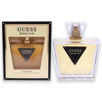 Guess Seductive By  For Women - 4.2 oz Edt Spray In Black / Orange