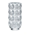 Baccarat Louxor Round Crystal Vase In Clear