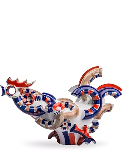 Sargadelos Gg3 Porcelain Figure In Blue