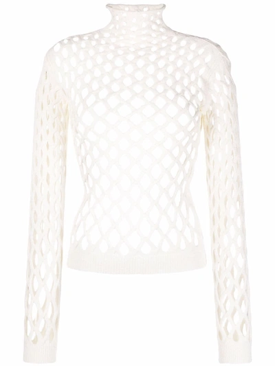 VALENTINO CUT-OUT KNITTED JUMPER