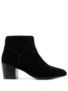 GEOX POINTED TOE ANKLE BOOTS