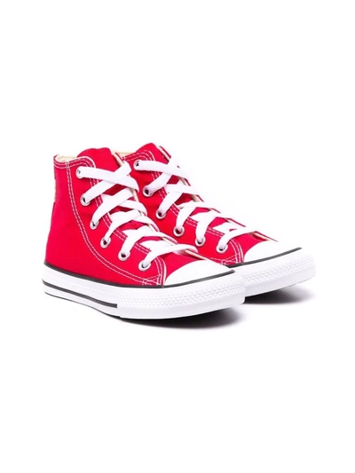 Converse Kids' Baby & Toddler Chuck Taylor Hi Casual Trainers From Finish Line In Red