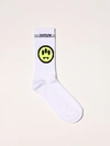 Barrow Graffiti Knee High Socks In White