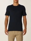 Paolo Pecora Tshirt In Cotton Jersey In Blue