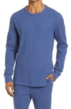 Ugg (r) Adam Cotton Blend Thermal Knit Top In Whirlpool