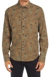 Rag & Bone Pursuit Rove Button-up Shirt In Army Floral