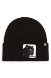 Goorin Bros . On The Hunt Patch Beanie In Black