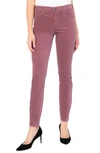 Kut From The Kloth Diana Stretch Corduroy Skinny Pants In Mauve
