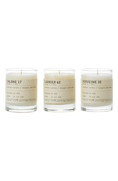 Le Labo Candle Discovery Set