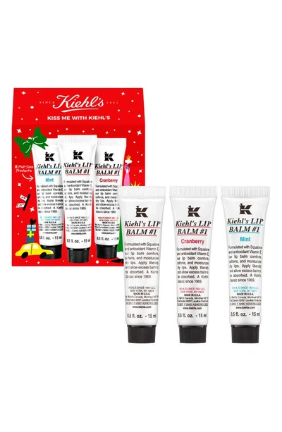 Kiehl's Since 1851 Kiss Me With Kiehl's Lip Balm Set Usd $30 Value