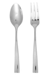 Fortessa Lucca 2-piece Serving Set In Silver
