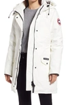 Canada Goose White Down Hood Trim Trillium Parka