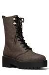 Michael Michael Kors Bryce Platform Combat Boot In Brown