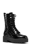 Michael Michael Kors Bryce Platform Combat Boot In Black