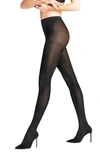 Falke Prime Rib Semisheer Tights In Black