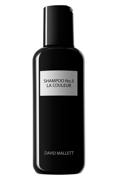 David Mallett Shampoo No. 3 La Couleur Shampoo In Colorless