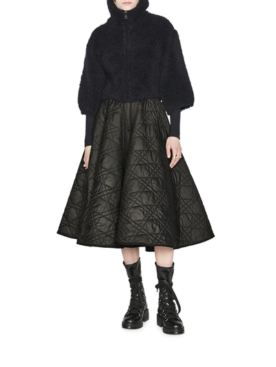 Dior Macrocannage Mid-length Skirt