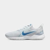 Nike Flex Experience Run 10 Men's Road Running Shoes In Pure Platinum/wolf Grey/white/imperial Blue