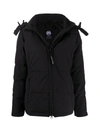 Canada Goose Chelsea Water Resistant 625 Fill Power Down Parka In Black