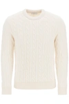 GM77 CABLE KNIT LAMBSWOOL SWEATER